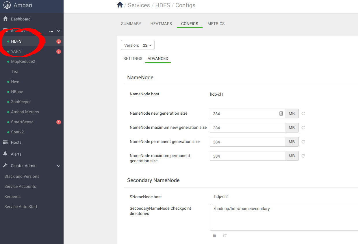 hdfs-configs