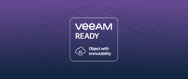 MinIO earns Immutability badge from the Veeam Ready Program